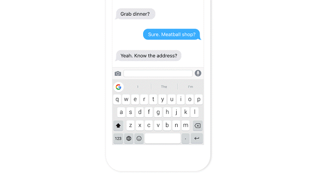 google keyboard voor mobiele apparaten